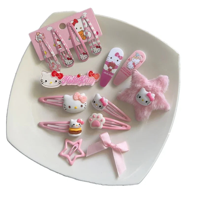 Hello Kitty Kawaii Hair Clip Set