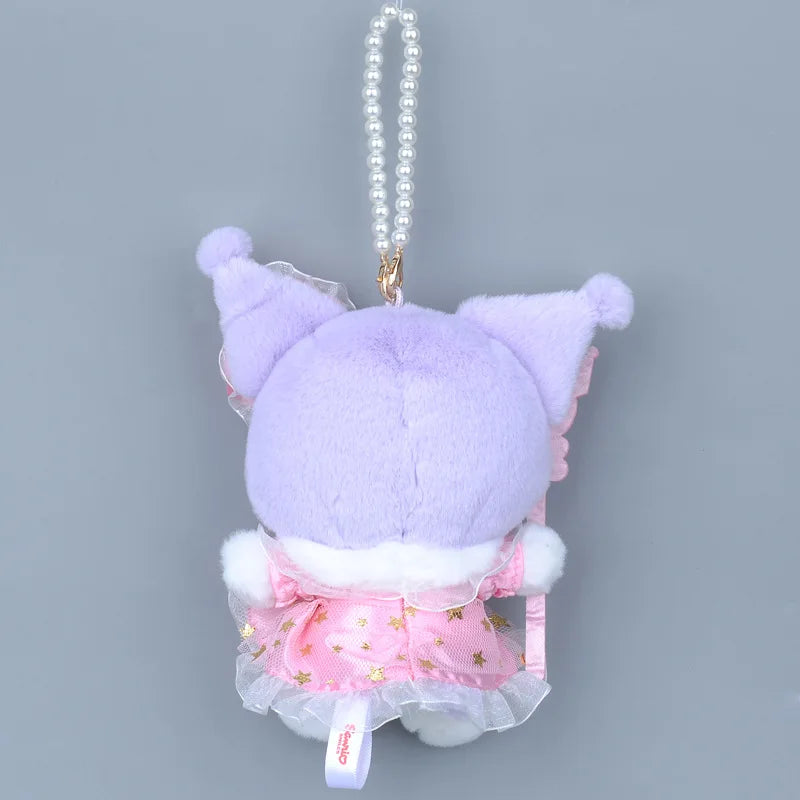 Kuromi Pink Purple Pastel Cute Kawaii Wink Wand Plushie