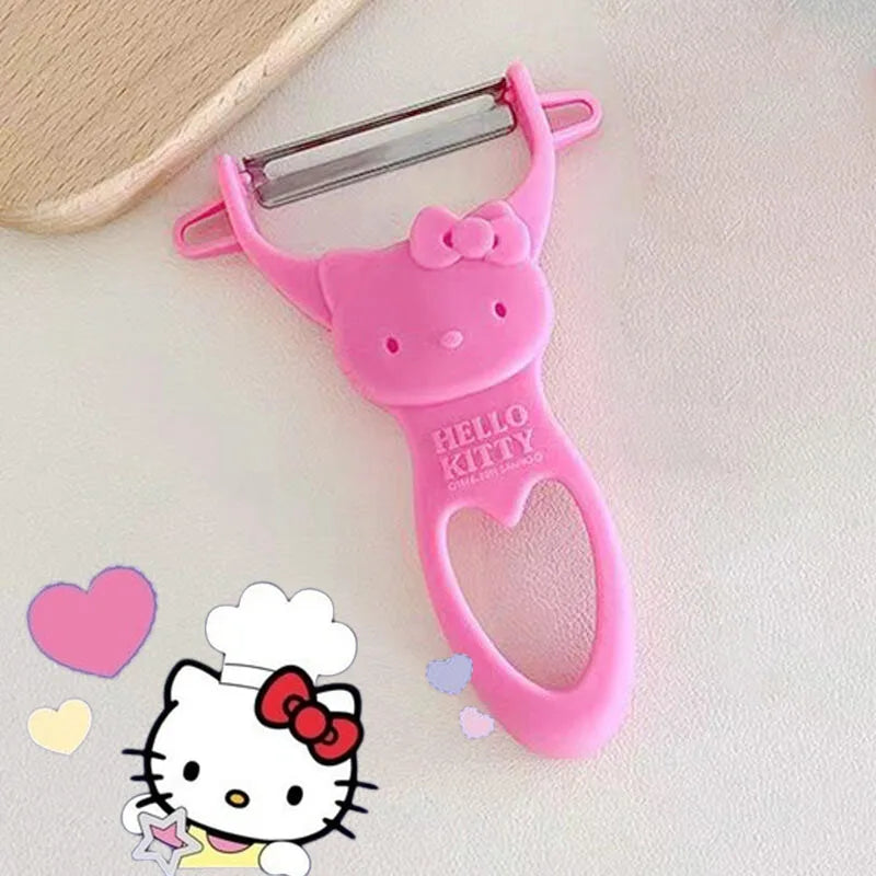 Hello Kitty Knife Cutting Fruit Vegatable Peeler Set