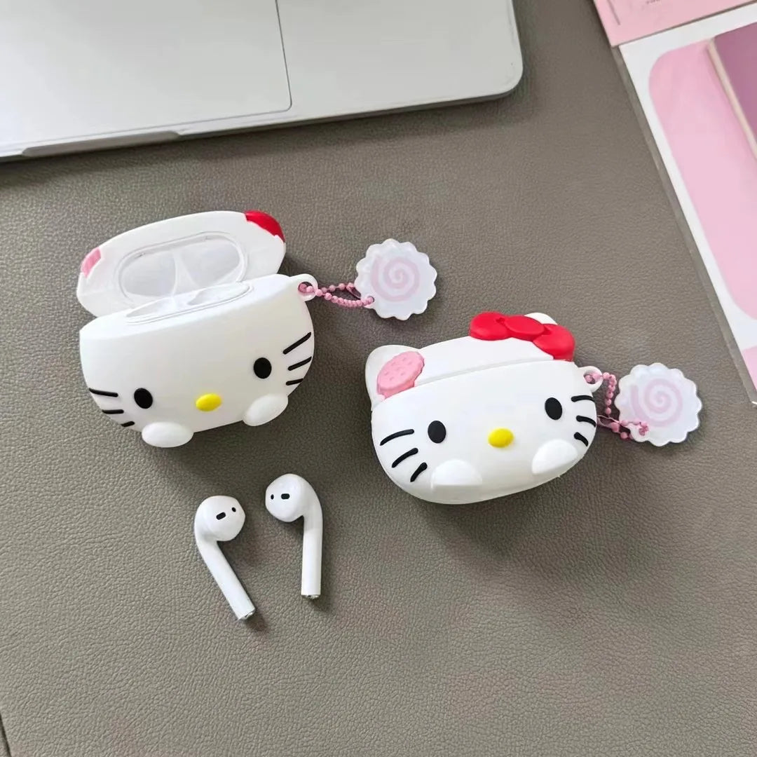 Hello Kitty Fish Cake Airpods Case