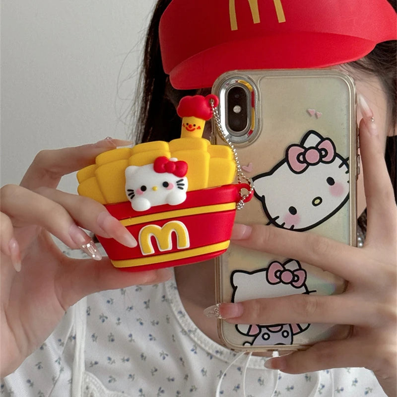 Hello Kitty French Fries Airpods Case