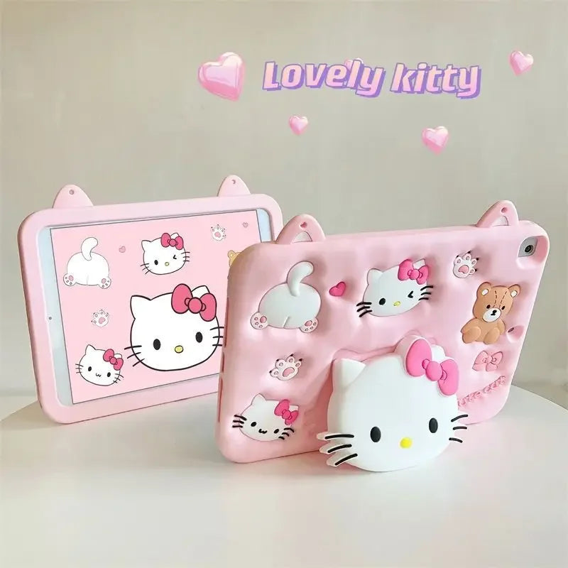 Hello Kitty Pink Silicone iPad Case