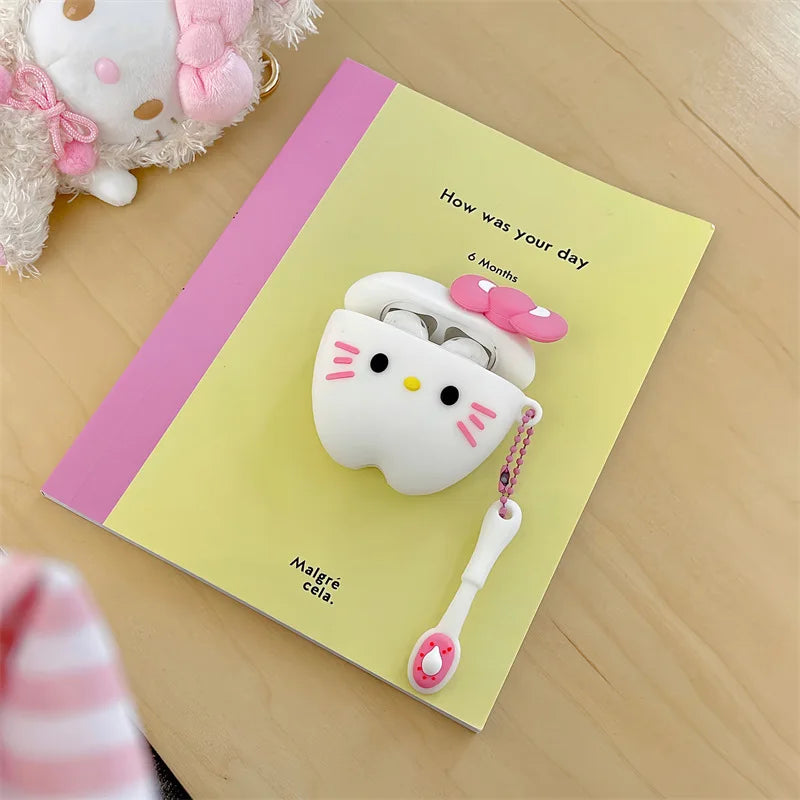 Hello Kitty Tooth Airpods Case