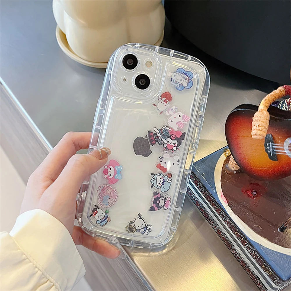 Sanrio Cute Clear Phone Case