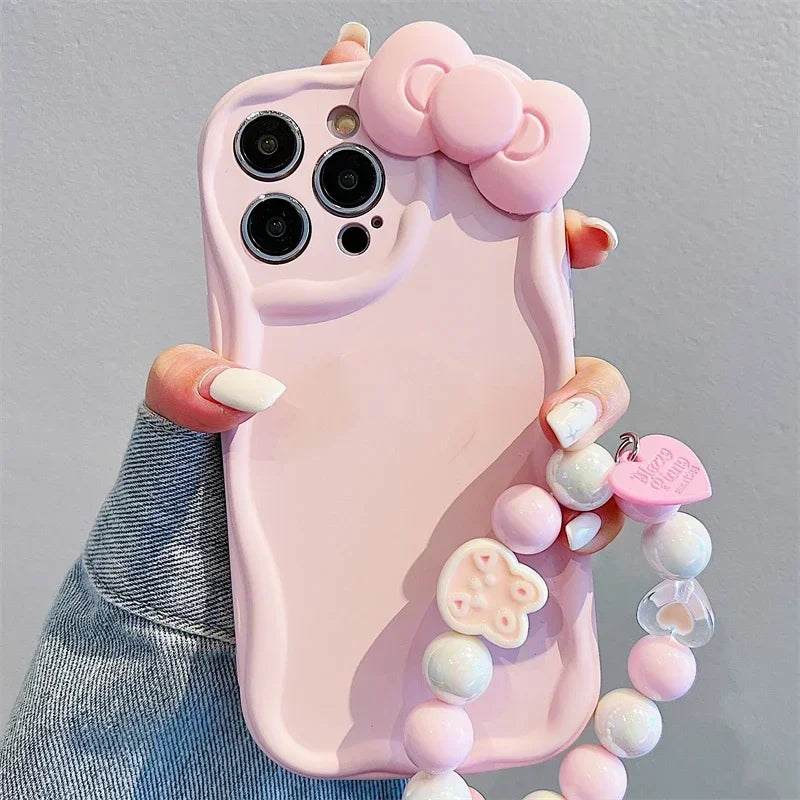 Hello Kitty Kawaii Bow Phone Case