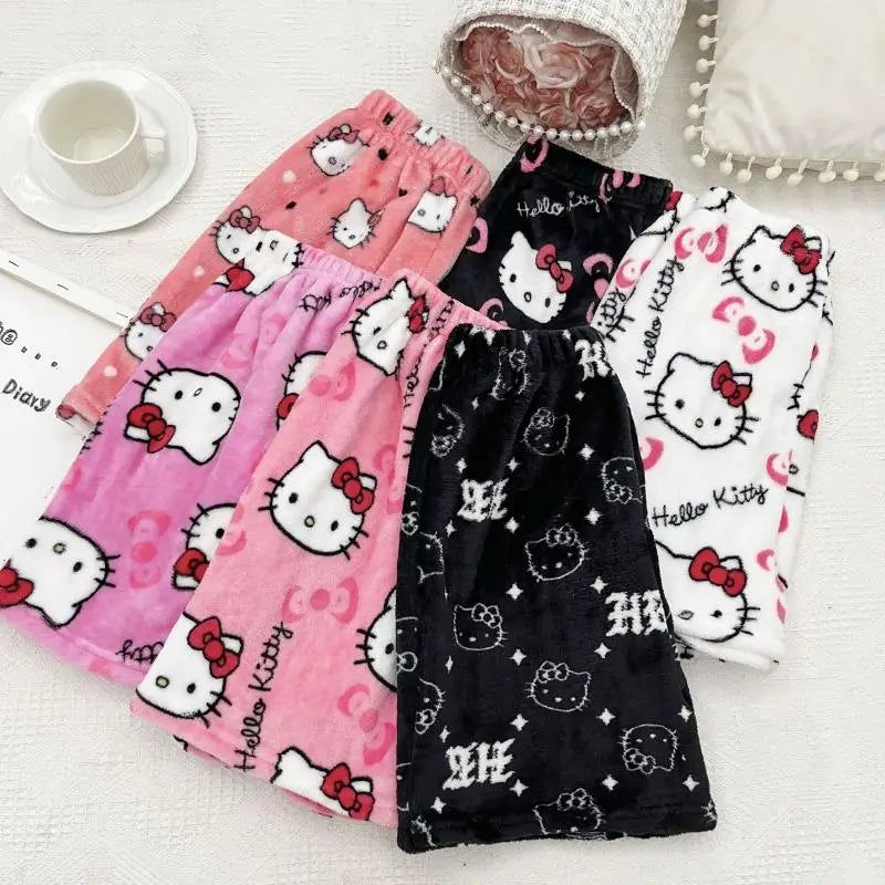 Hello Kitty Fluffy Pajama Shorts