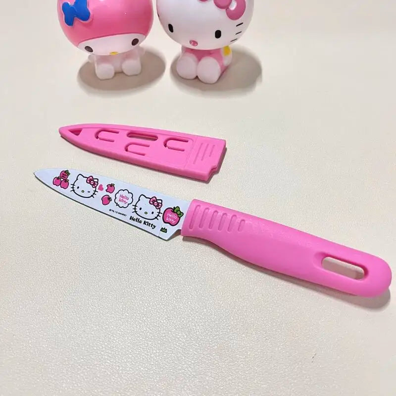 Hello Kitty Knife Cutting Fruit Vegatable Peeler Set