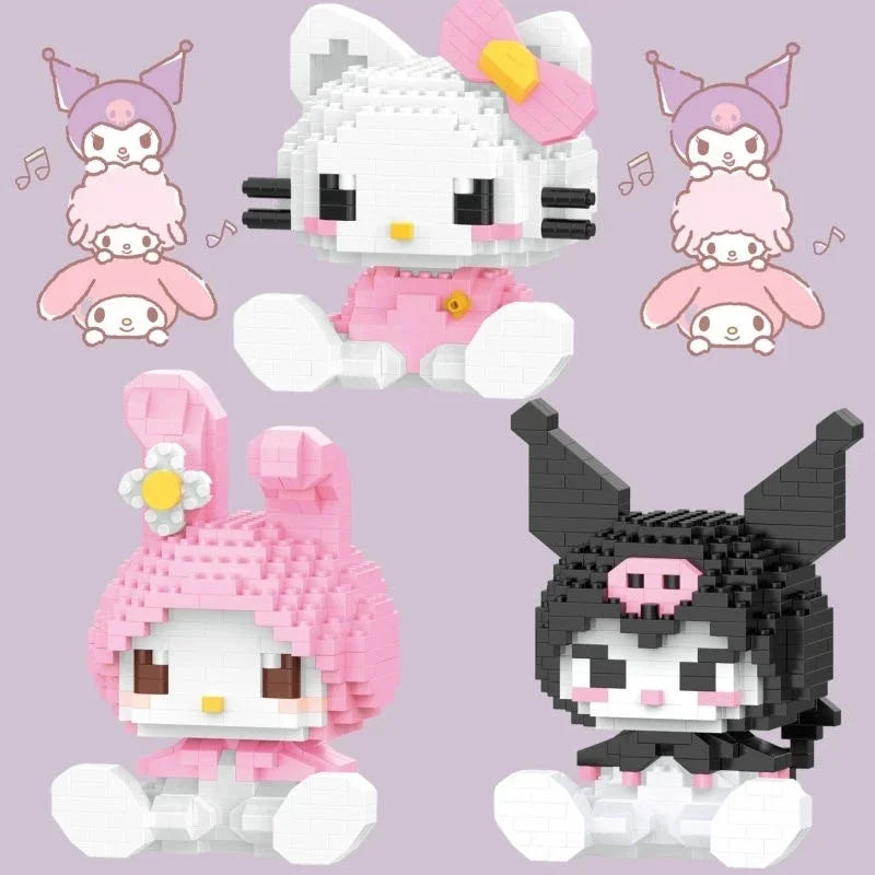 Sanrio Building Brick Blocks