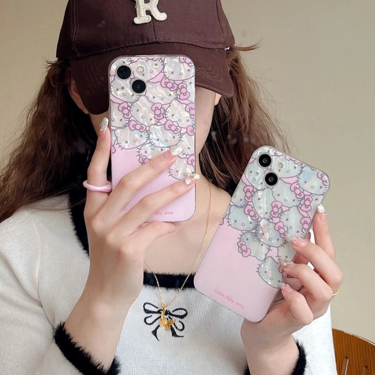 Hello Kitty Pink Shine iPhone Case