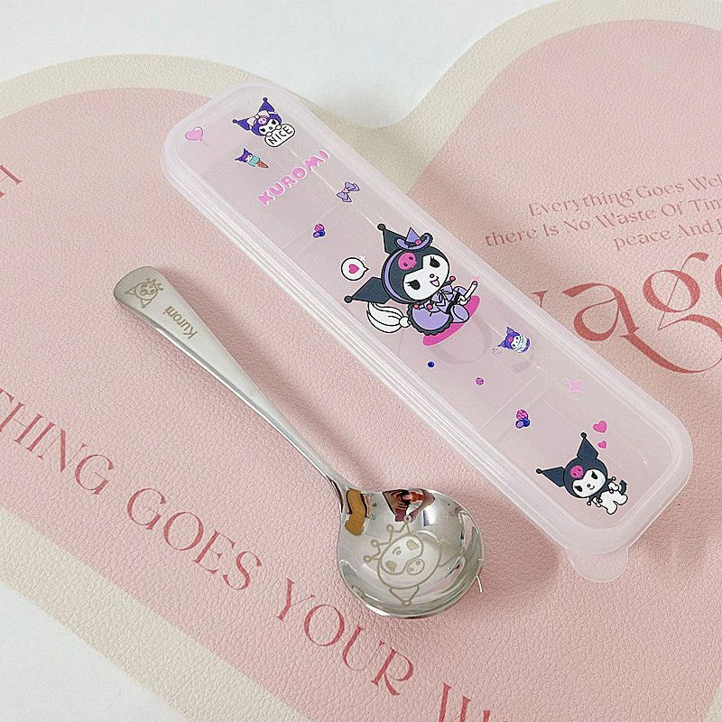 Sanrio Spoon & Fork Set