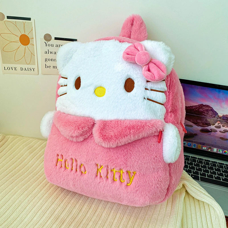 Sanrio Kawaii Plush Backpack Bag