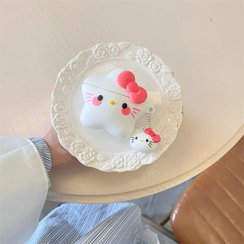 Hello Kitty Star Airpods Case