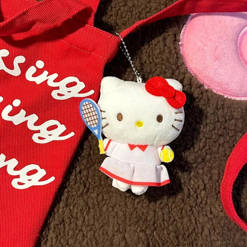 Tennis Hello Kitty Plushie Keychain