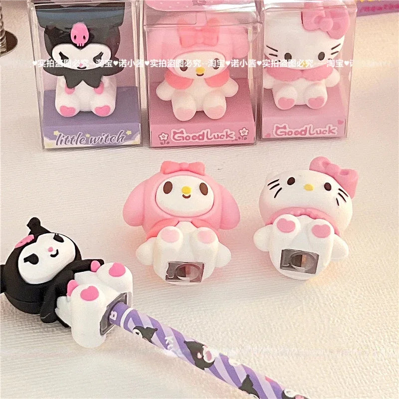 Sanrio Cute 3D My Melody Kuromi Cute Pencil Kawaii Accessory