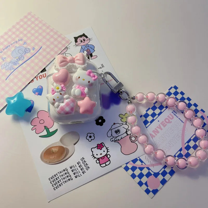 Hello Kitty Kawaii Airpods Case
