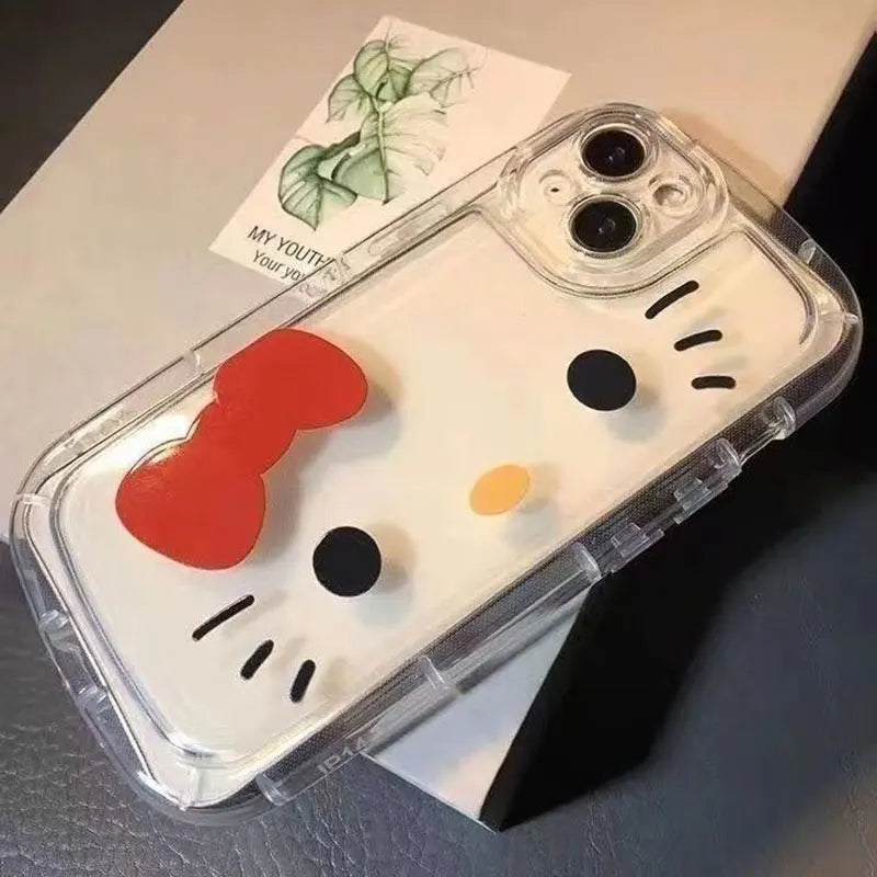 Hello Kitty Clear Phone Case