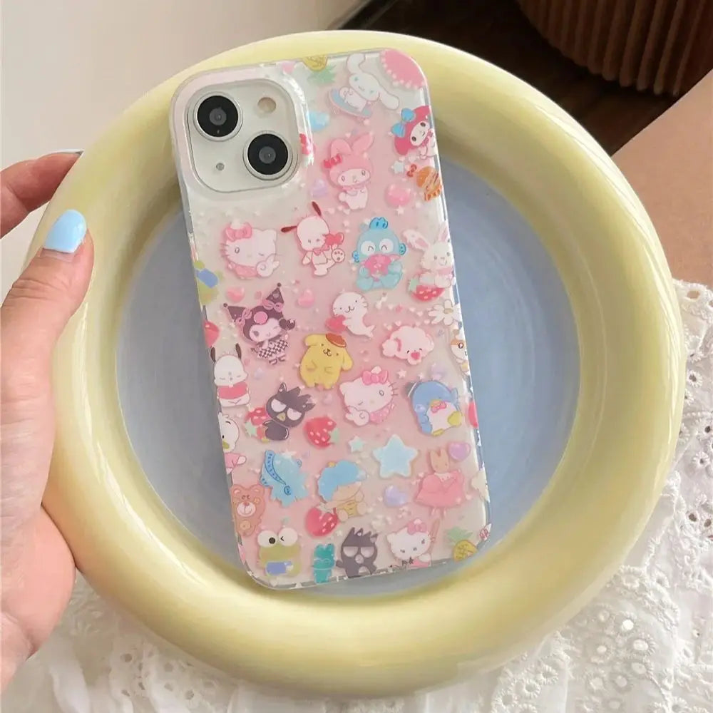 Sanrio Hello Kitty Kuromi Pochacco Y2K Phone Case