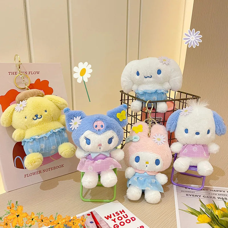 Sanrio Spring Pastel Plush Pendant Keychains