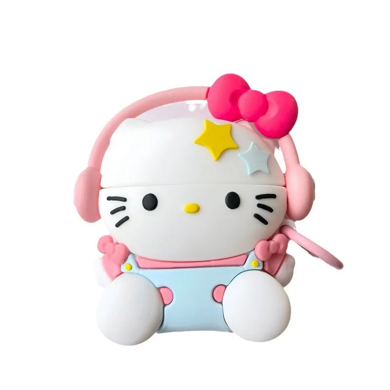 Hello Kitty Music Headphones Airpods Case