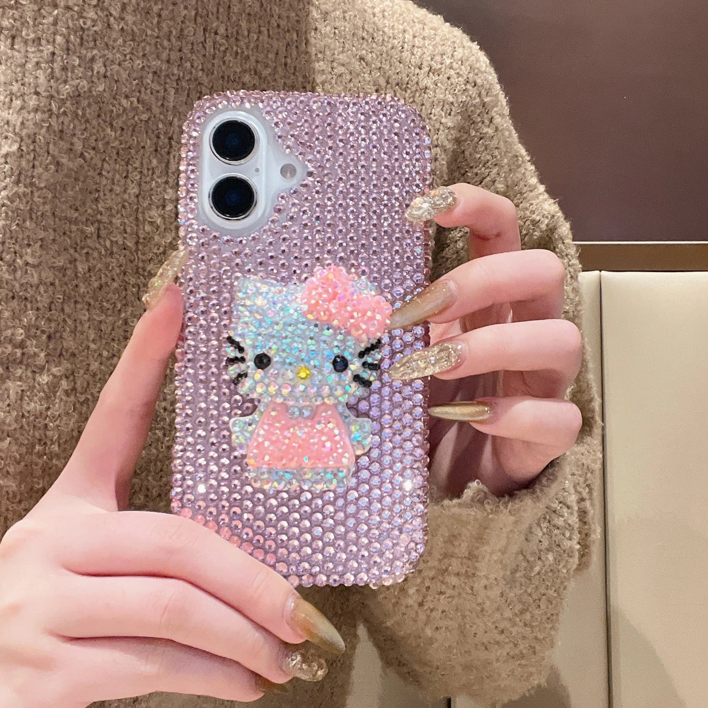 Hello Kitty Flashing Diamonds Phone Case