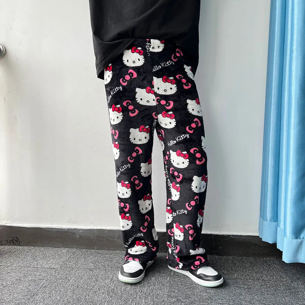 Pantalones de pijama negros 