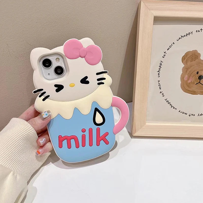 Hello Kitty Milk 3D Phone Case