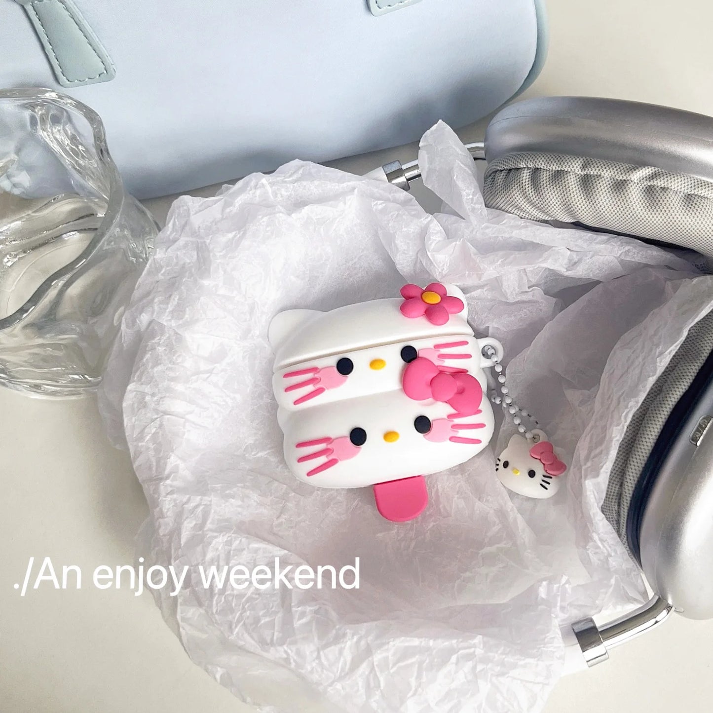 Hello Kitty Popsicle Airpods Case