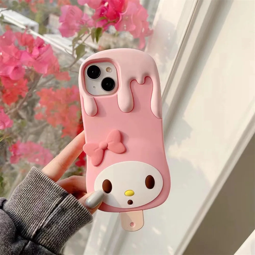 My Melody Melting Ice Cream Popsicle Phone Case