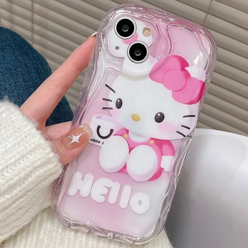 Hello Kitty Clear Pink Phone Case