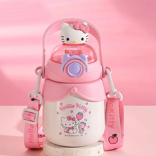 Hello Kitty x Kuromi Kawaii Water Bottle
