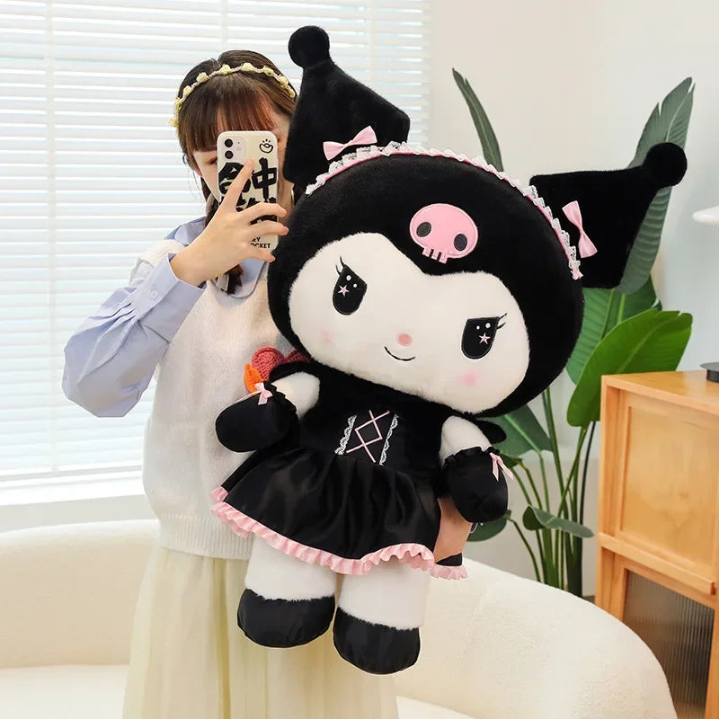 Kuromi Dark Goth Pastel Plushie