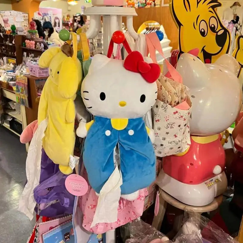 Hello Kitty & My Melody Plush Tissue Box Bag