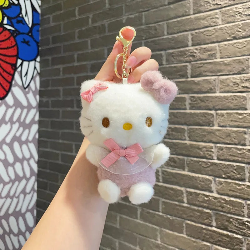 Sanrio Kawaii Plush Keychain Pendant