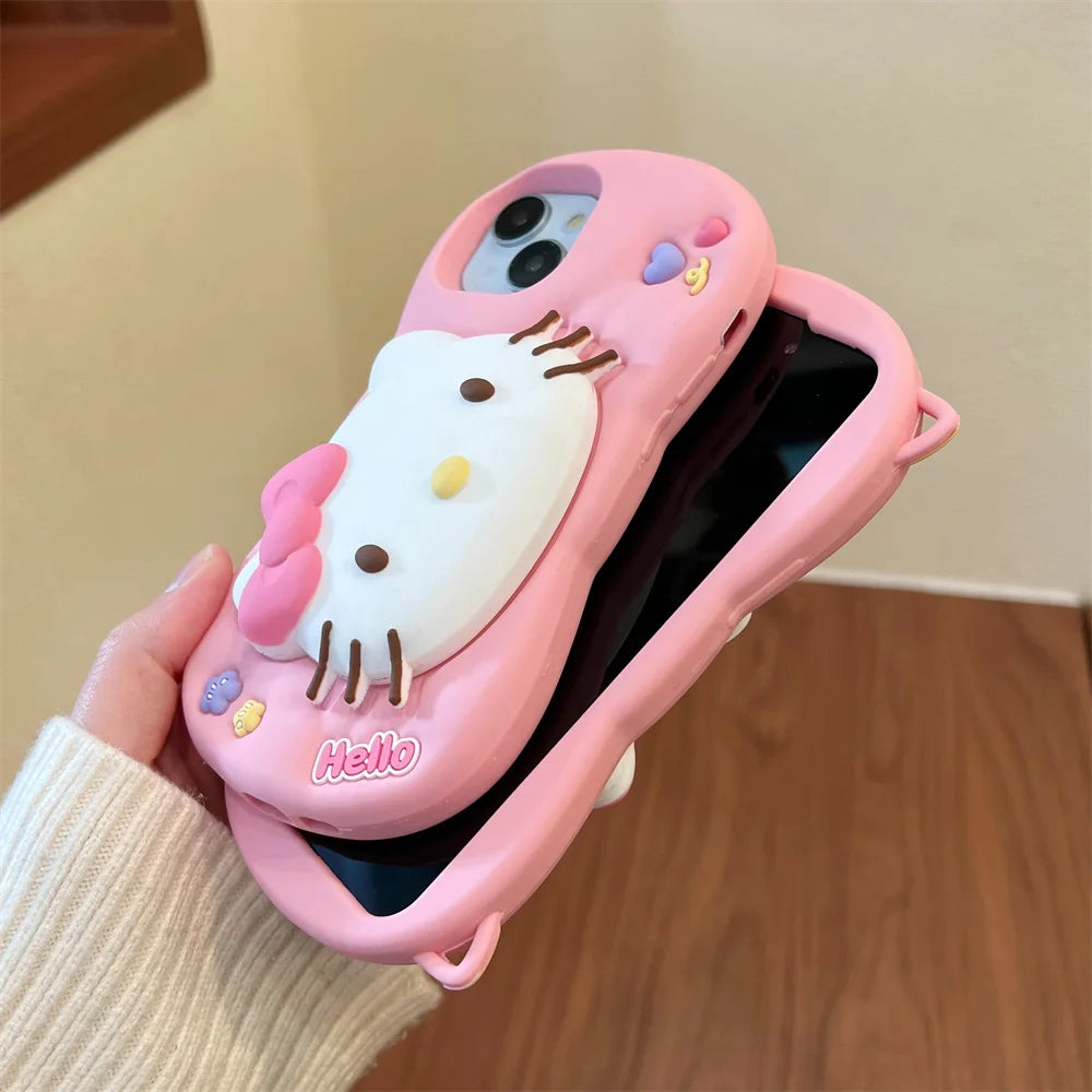 Hello Kitty Pink Kawaii Pastel Phone Case