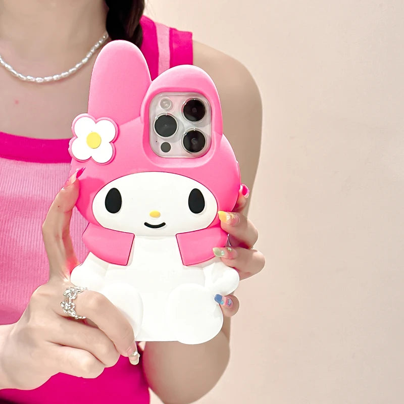 My Melody 3D Silicone Phone Case