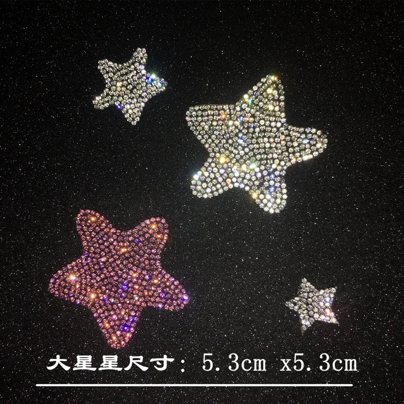 Hello Kitty Self Adhesive Crystal Rhinestone Decorative Stickers Car Decal Accessories