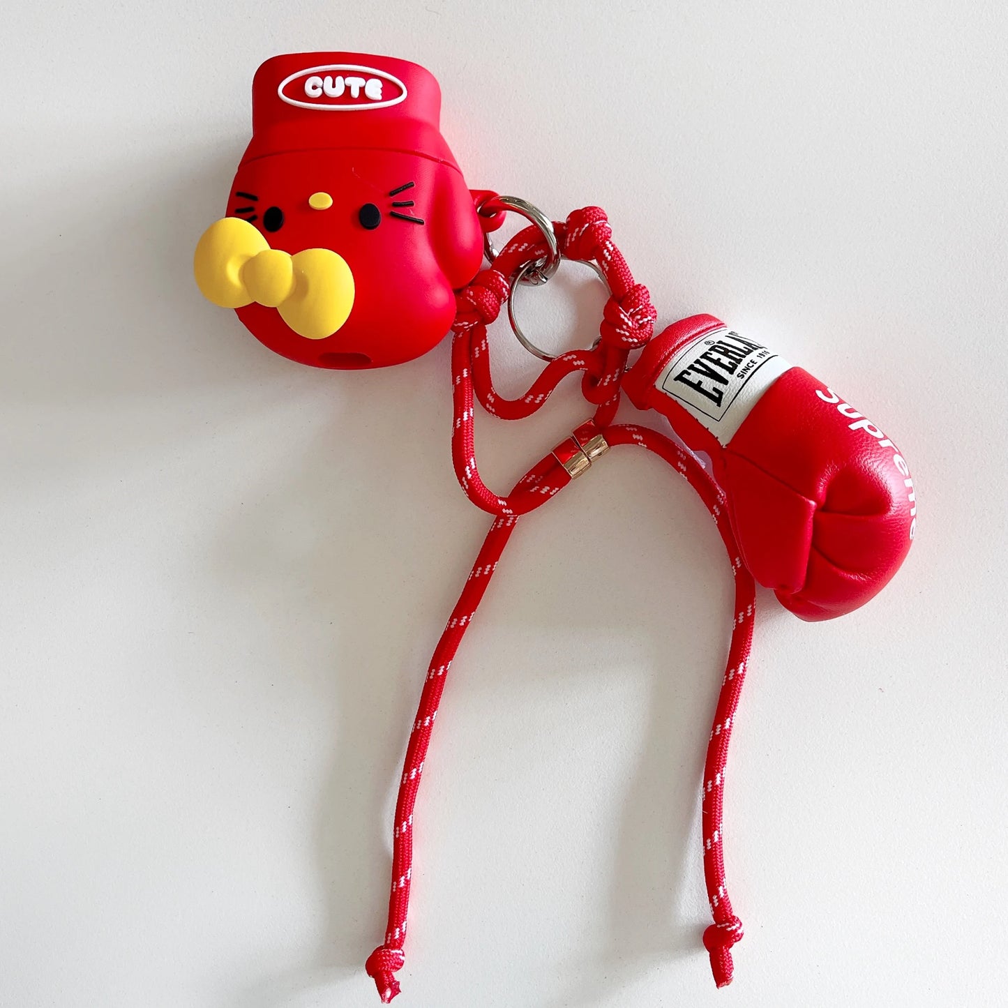 Hello Kitty Cute Boxing Gloves Airpods Case