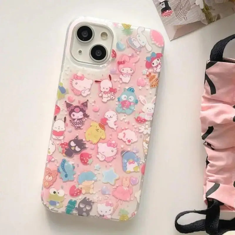 Sanrio Hello Kitty Kuromi Pochacco Y2K Phone Case