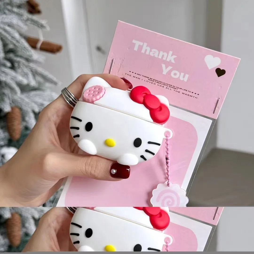 Hello Kitty Fish Cake Airpods Case