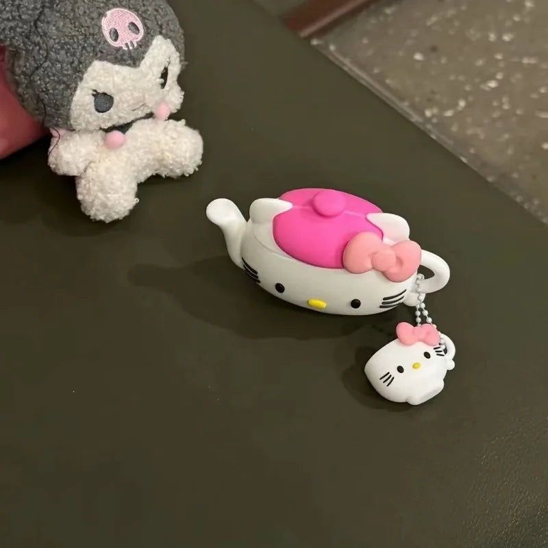 Hello Kitty Cute Tea Pot Kettle Airpods Case