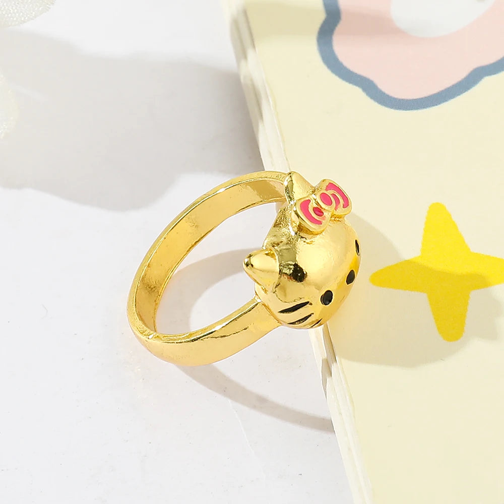 Hello Kitty Gold Ring