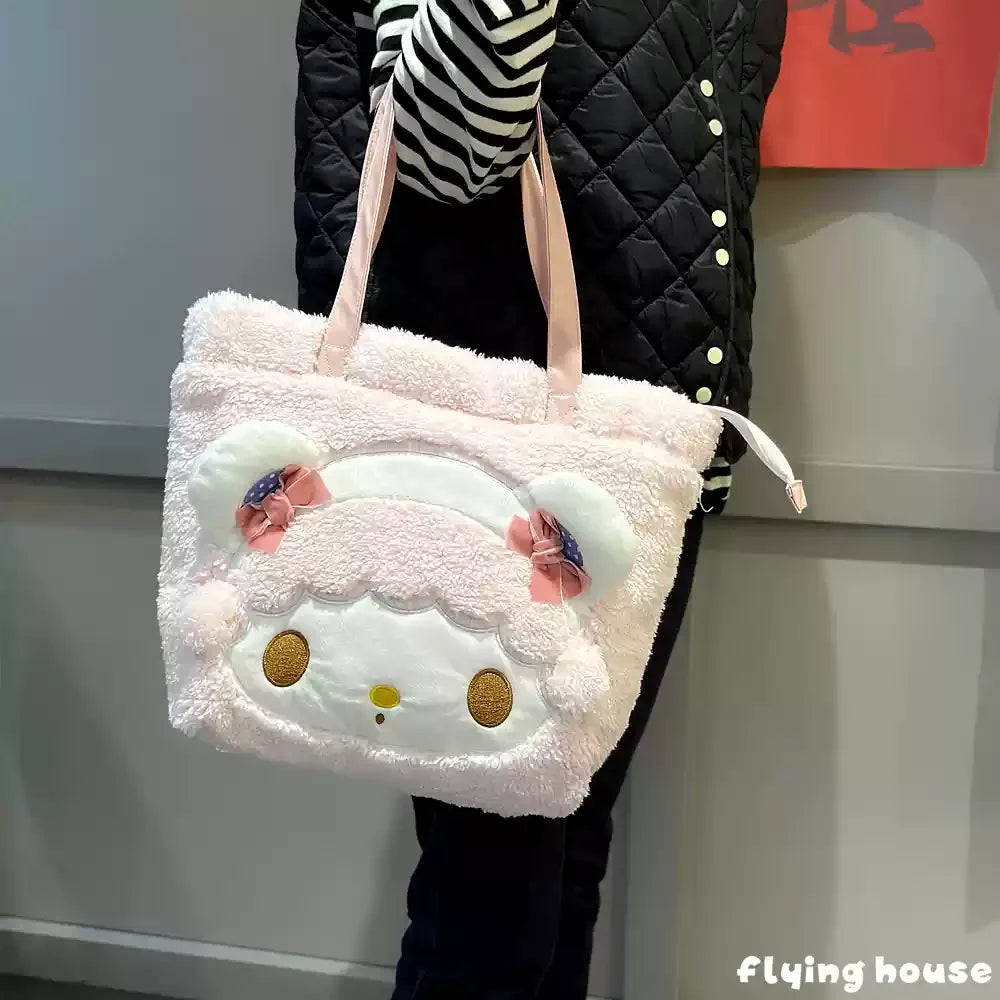 My Melody Pink Plush Handbags