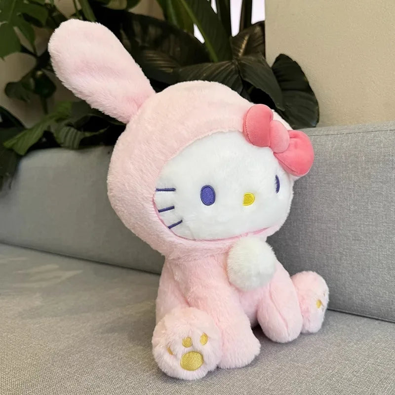 Kawaii Anime Kitty Easter Bunny Plushie: The Ultimate Springtime Cuteness!