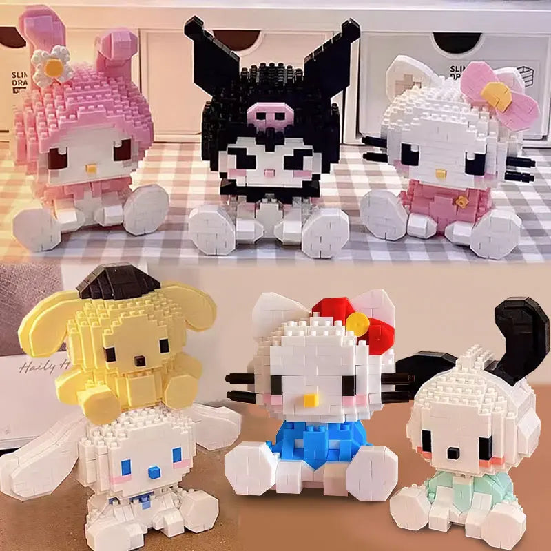 Sanrio Building Brick Blocks