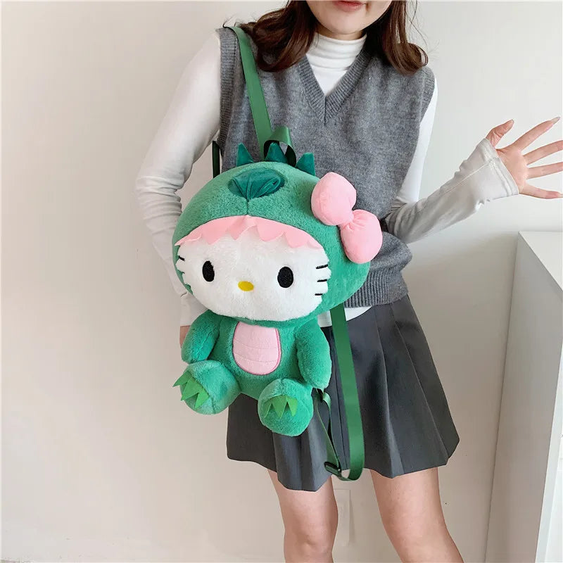 Sanrio Hello Kitty, Kuromi, Cinnamoroll, My Melody Plush Backpack