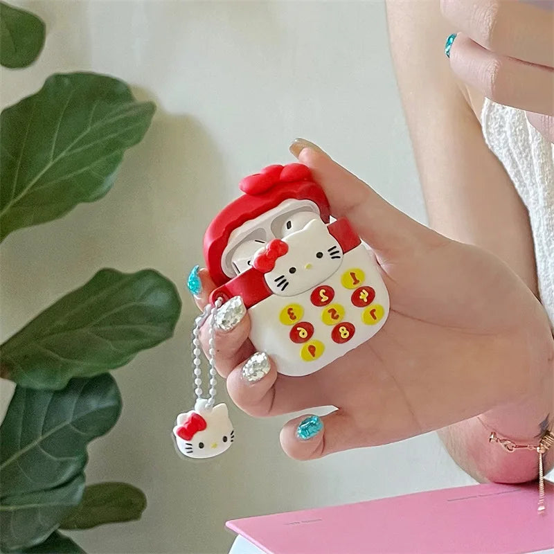 Hello Kitty Telephone AirPods  Case