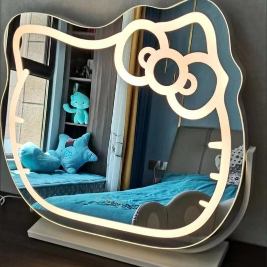 Hello Kitty Large Led Makeup Mirror