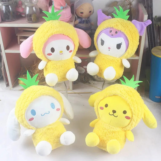 Sanrio Pineapple Tropical Plushies