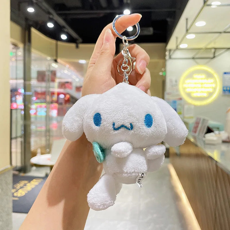 Sanrio Hello Kitty x My Melody x Cinnamoroll x Pompompurin Plush Keychain Plush Pendant