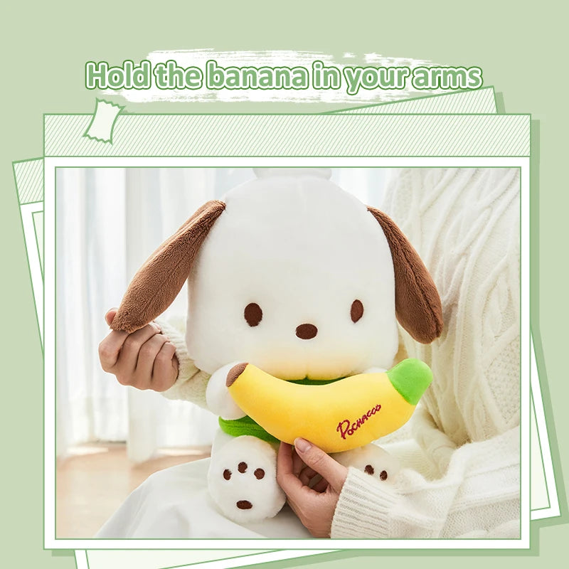 Pochacco Banana Plushies